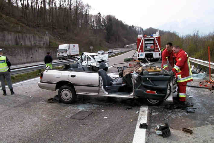 Accident grave sur l'autoroute A12 (Tobogan)